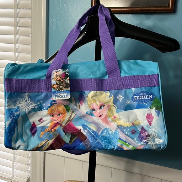 Ruz Accessories Disney Frozen Anna Elsa Duffle Dance Bag 8x9x1